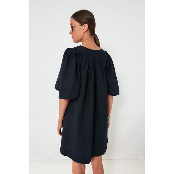 TUCKERNUCK Pomander Place Deep Navy Finley Flutter Sleeve Dress NWT Size XXL - Picture 4 of 12